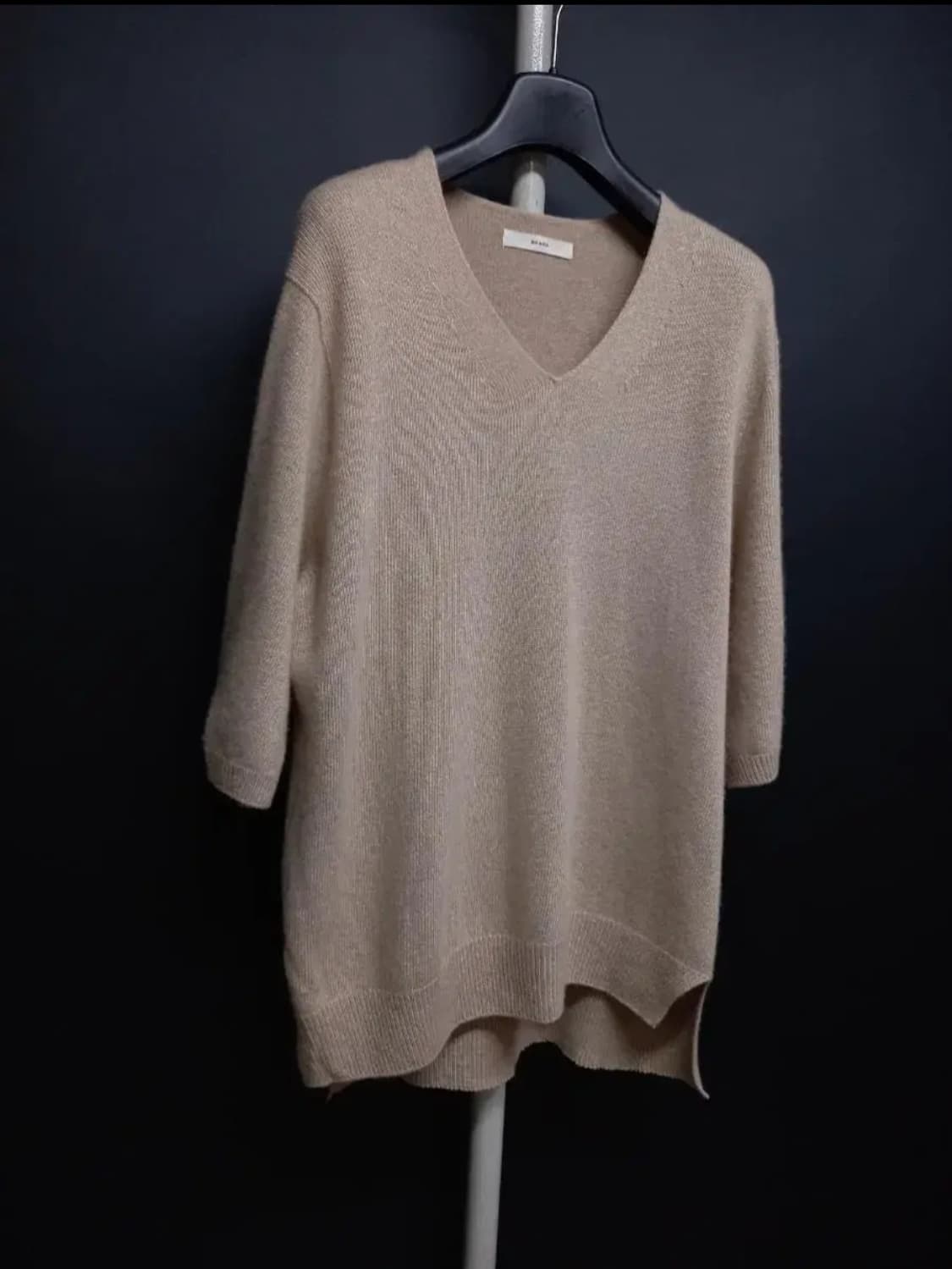 BOWEN 보웬 홀가먼트 춘추 롱 니트 F 상품이미지3