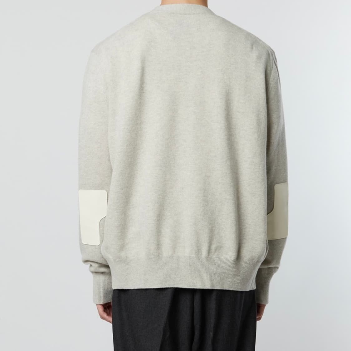 로버 울 가디건 02-2 라이트 그레이 상품이미지2