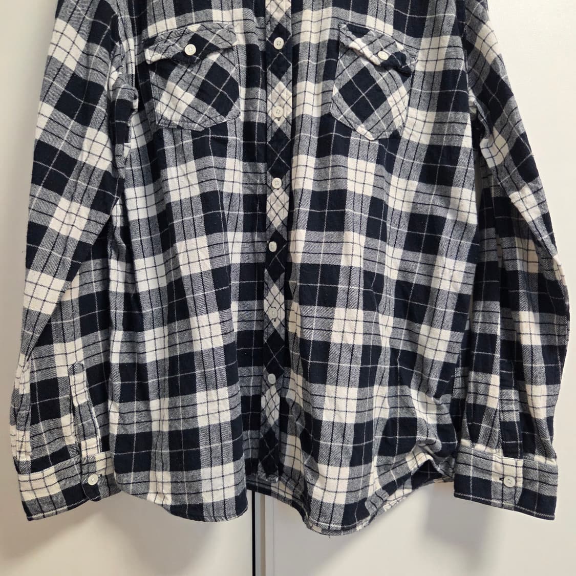 Weather proof 아메리칸 플란넬 체크 셔츠 XL(105) 상품이미지4