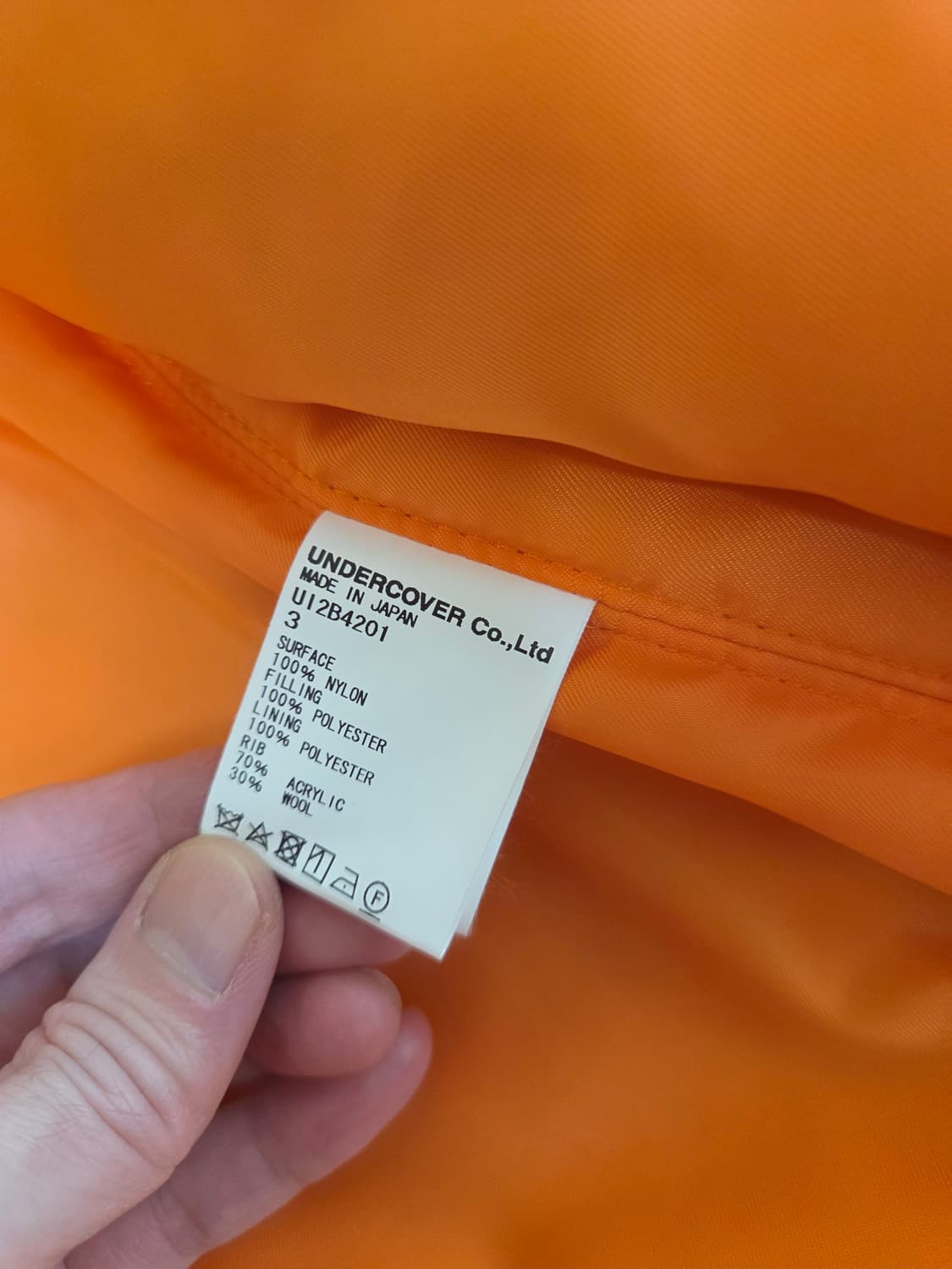 언더커버 Re-done MA-1 자켓 상품이미지6