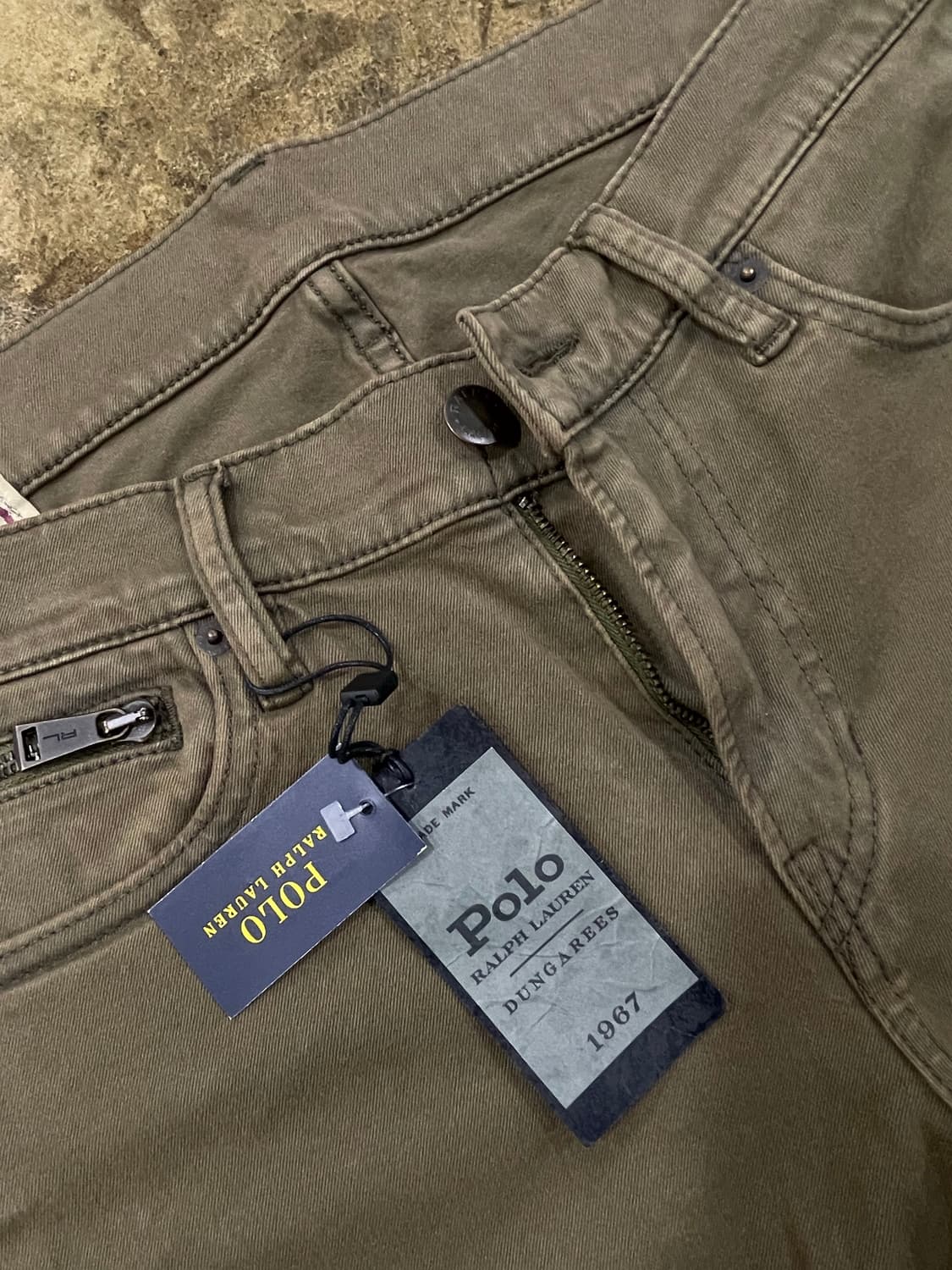 폴로랄프로렌/카키 모토라인 코튼팬츠 상품이미지4