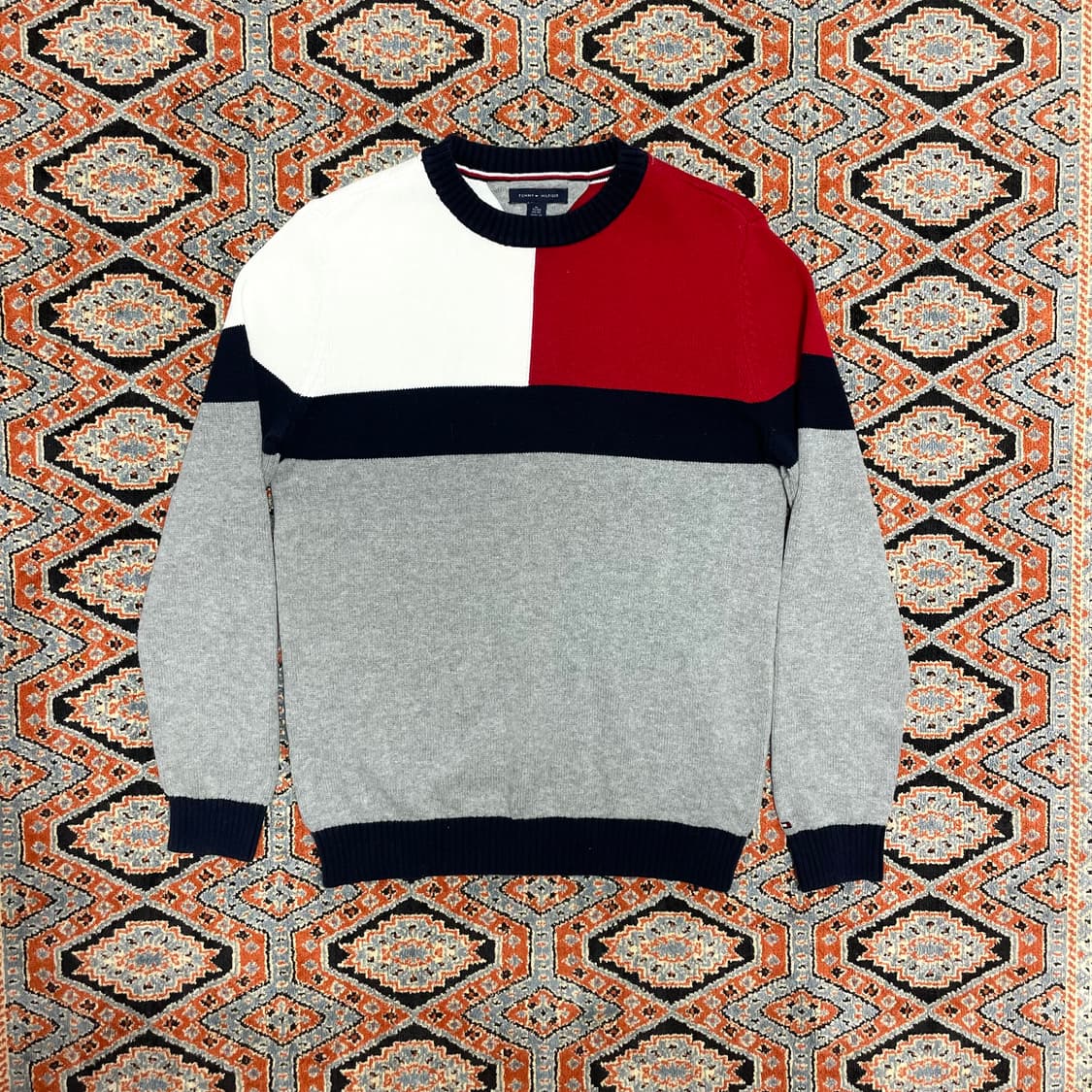 타미힐피거 그레이 니트 여성S 상품이미지1