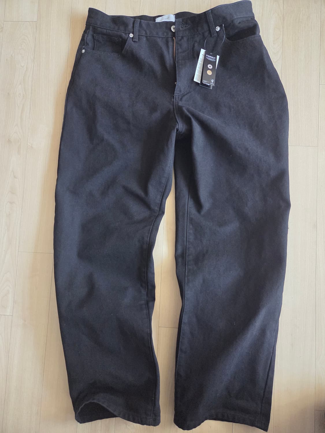 로커드 캔버스 워크 팬츠 블랙 XL 새상품 상품이미지1