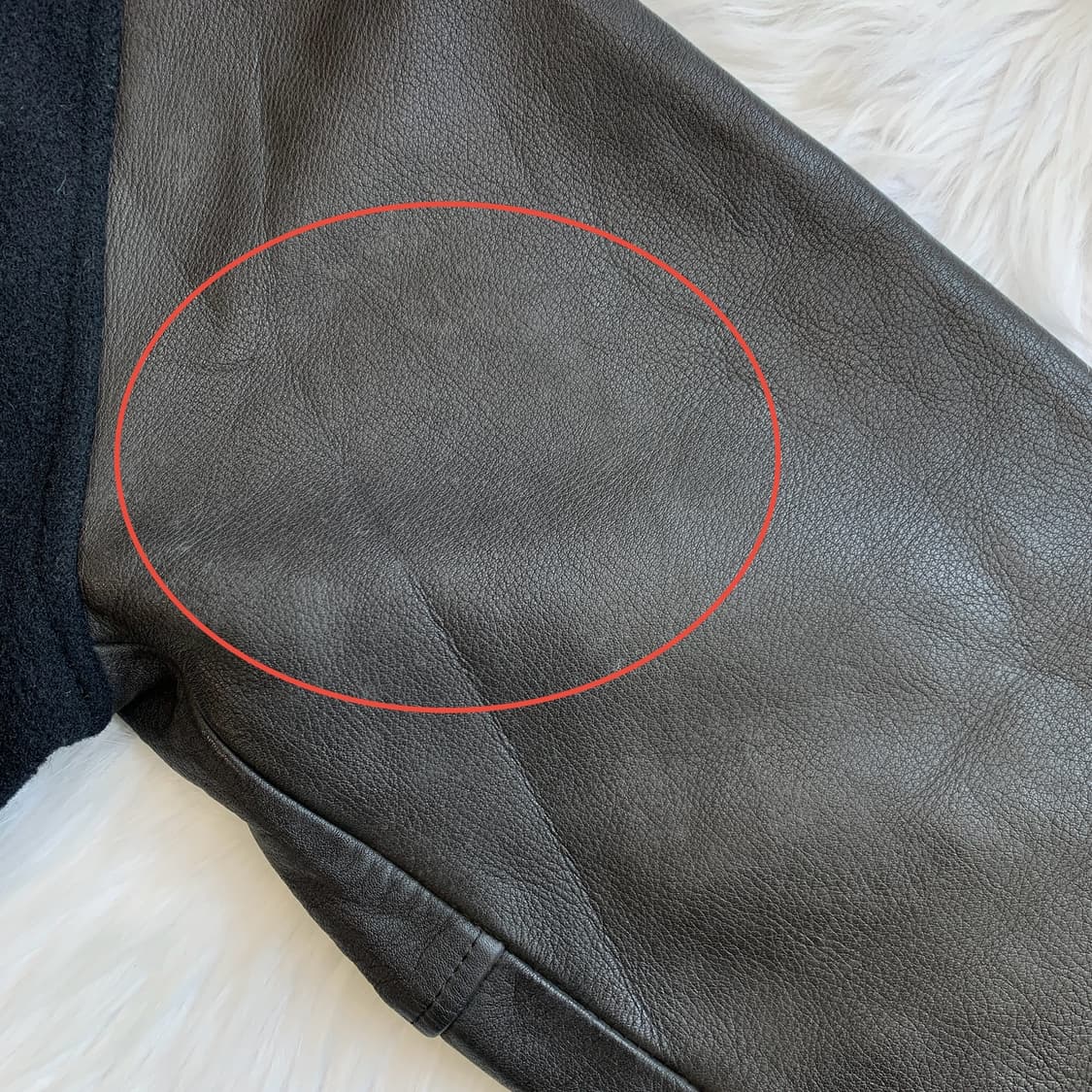 멘즈비기 MEN'S BIGI 울 레더 바시티 자켓 1678 상품이미지10