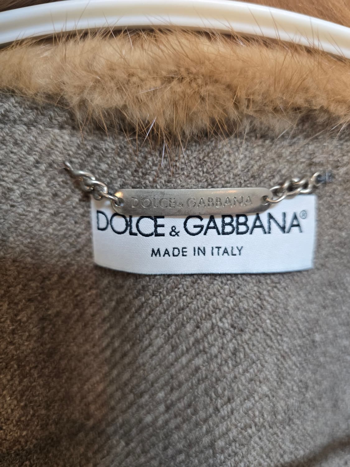 돌체앤가바나 여성 밍크퍼 버진울 자켓 40 (새상품급)
 상품이미지6