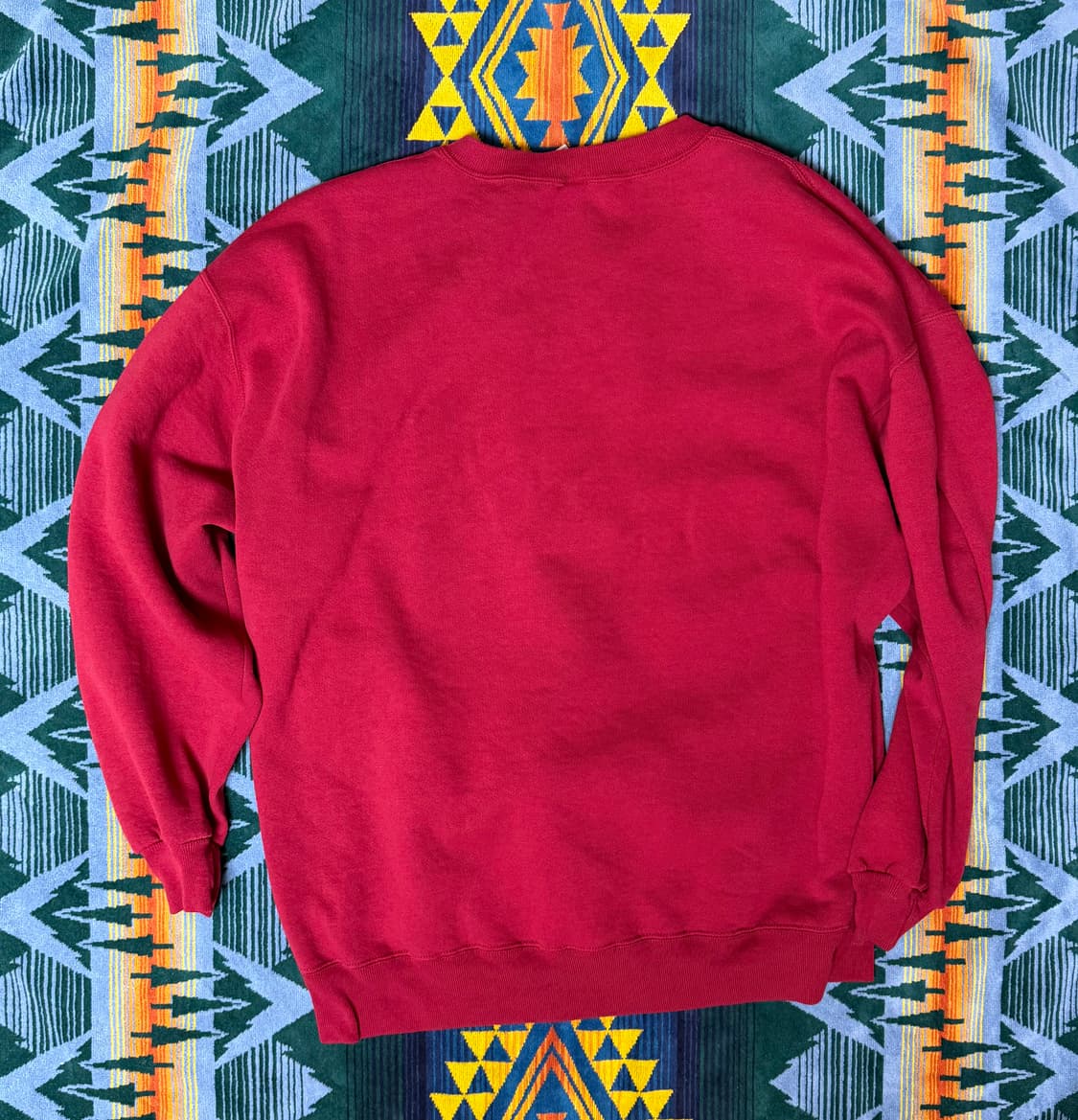 90s Russell Athletics logo sweat red xxl 상품이미지6