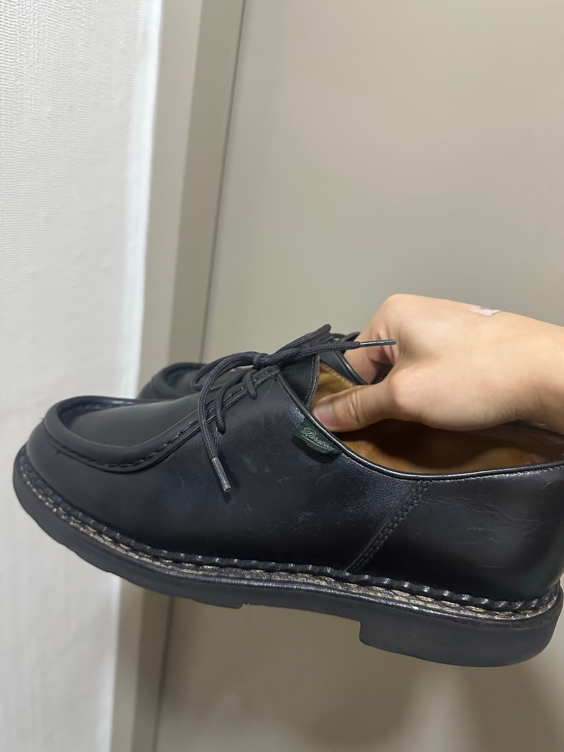 39.5 파라부트 미카엘 블랙 팝니다 상품이미지5