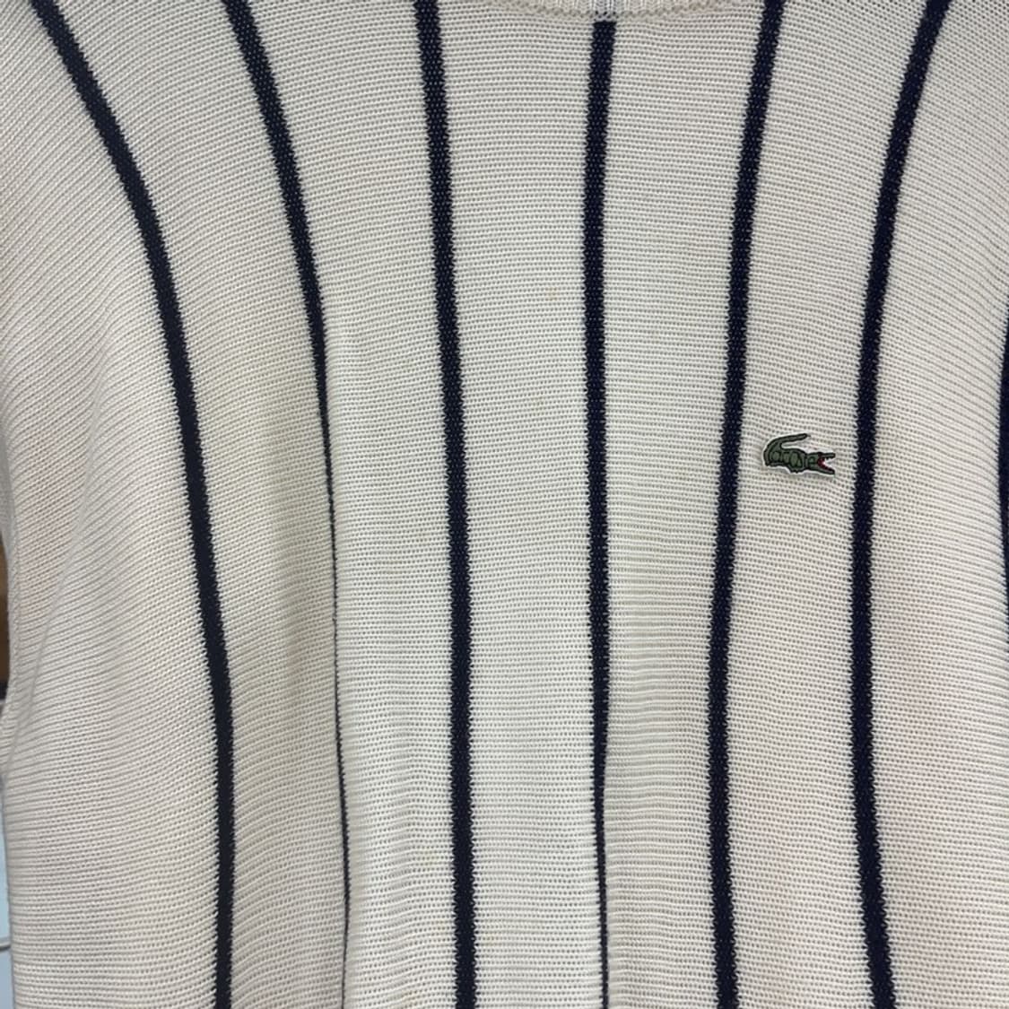 라코스테 올드스쿨 레트로 여리 스트라이프 니트 100 C06820 상품이미지6