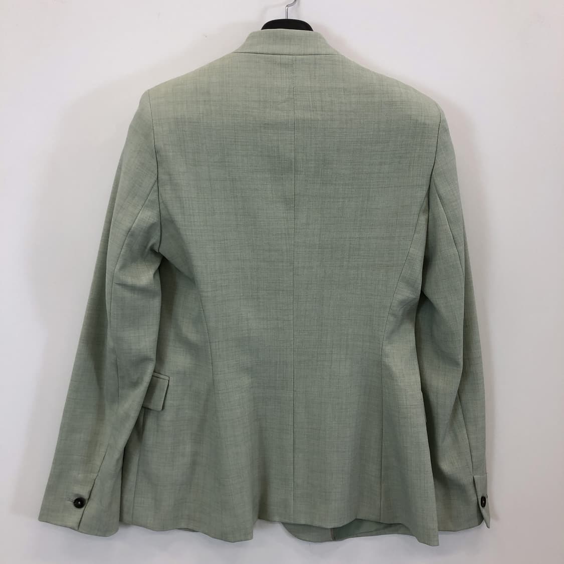 자라 (새상품) 라이트그린 혼방자켓 55 상품이미지4