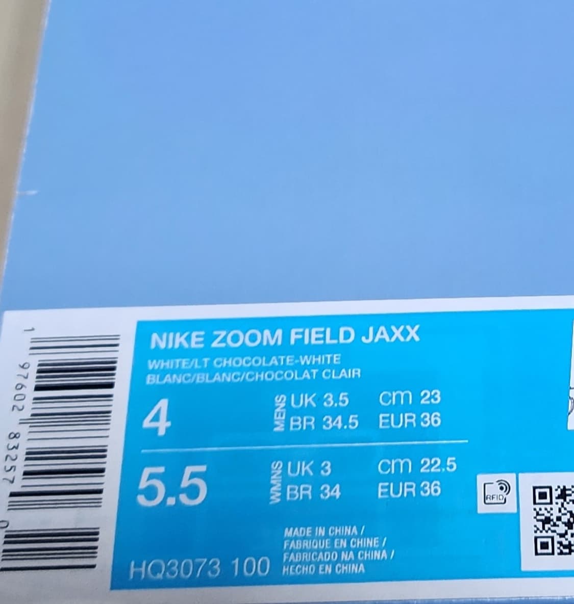 [230] 나이키 x 스캇 줌 필드 잭스 화이트 앤 라이트 초콜릿 상품이미지6