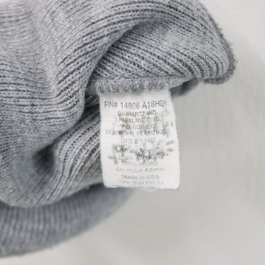 칼하트 로고 비니 61560 상품이미지5