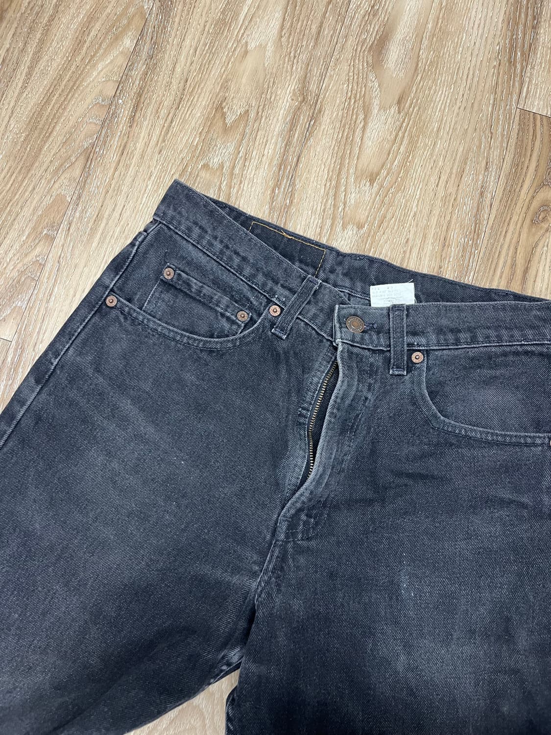 리바이스 550 빈티지 흑청바지 29 상품이미지6