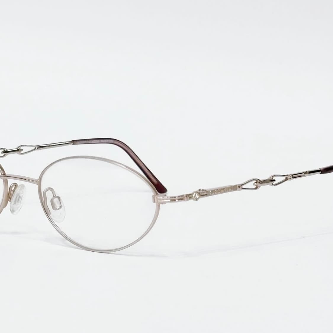 OLIVIERO CONTINI 체인 메탈 데드스탁 빈티지안경 상품이미지2