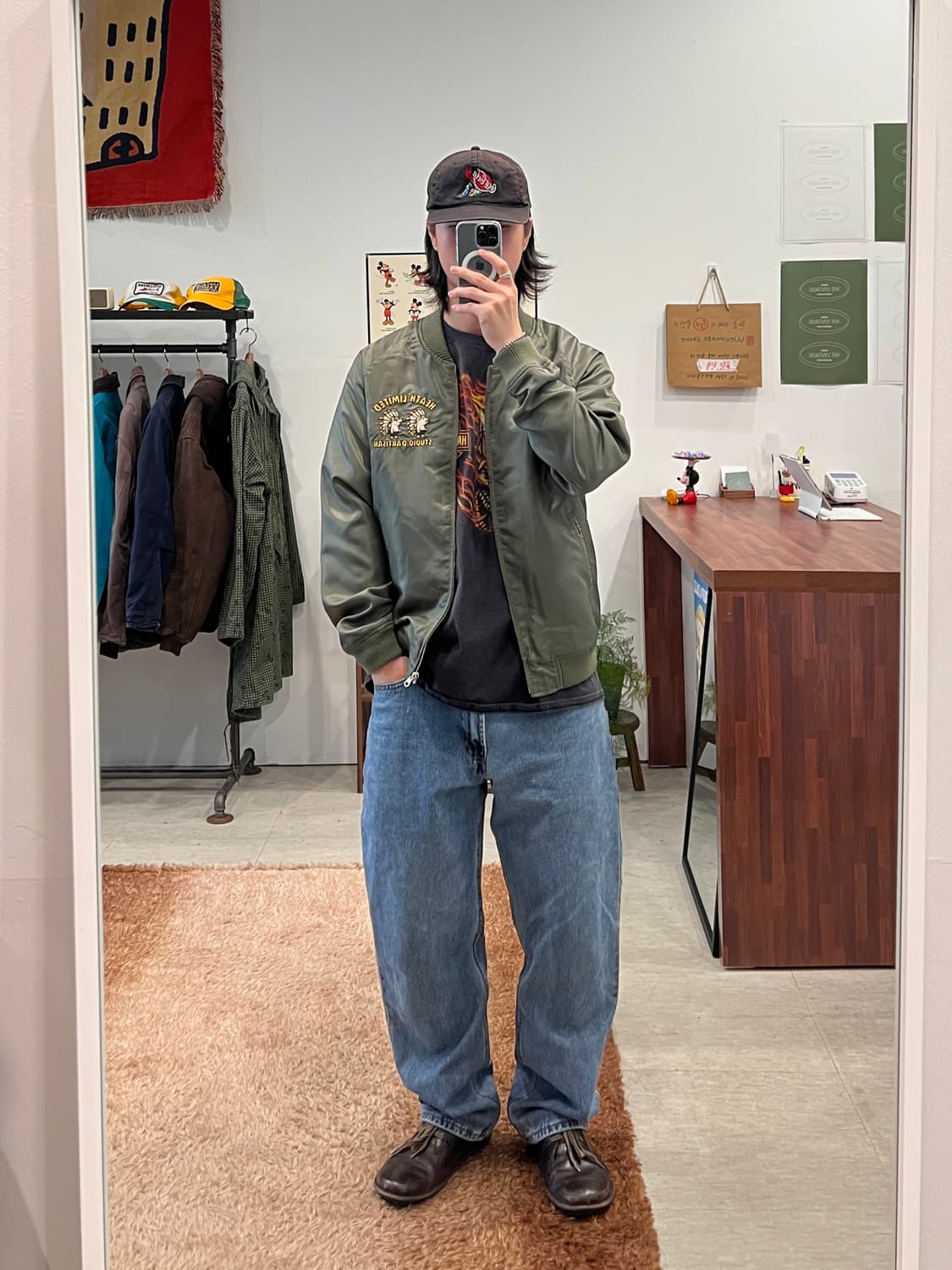 Studio D'artisan 스튜디오 다치산 CAMPER  봄버 자켓 상품이미지2