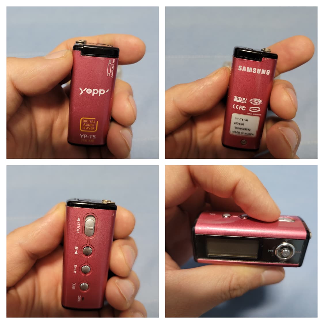 삼성 옙 YP-T5 256mb MP3 플레이어 상품이미지2