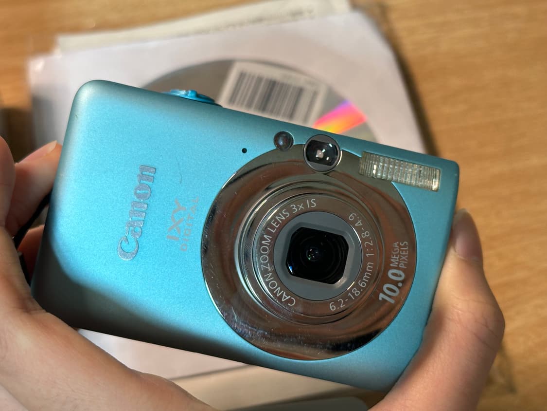 canon ixy 캐논 익시 110 IS (=익서스 95) 하늘색 상품이미지5