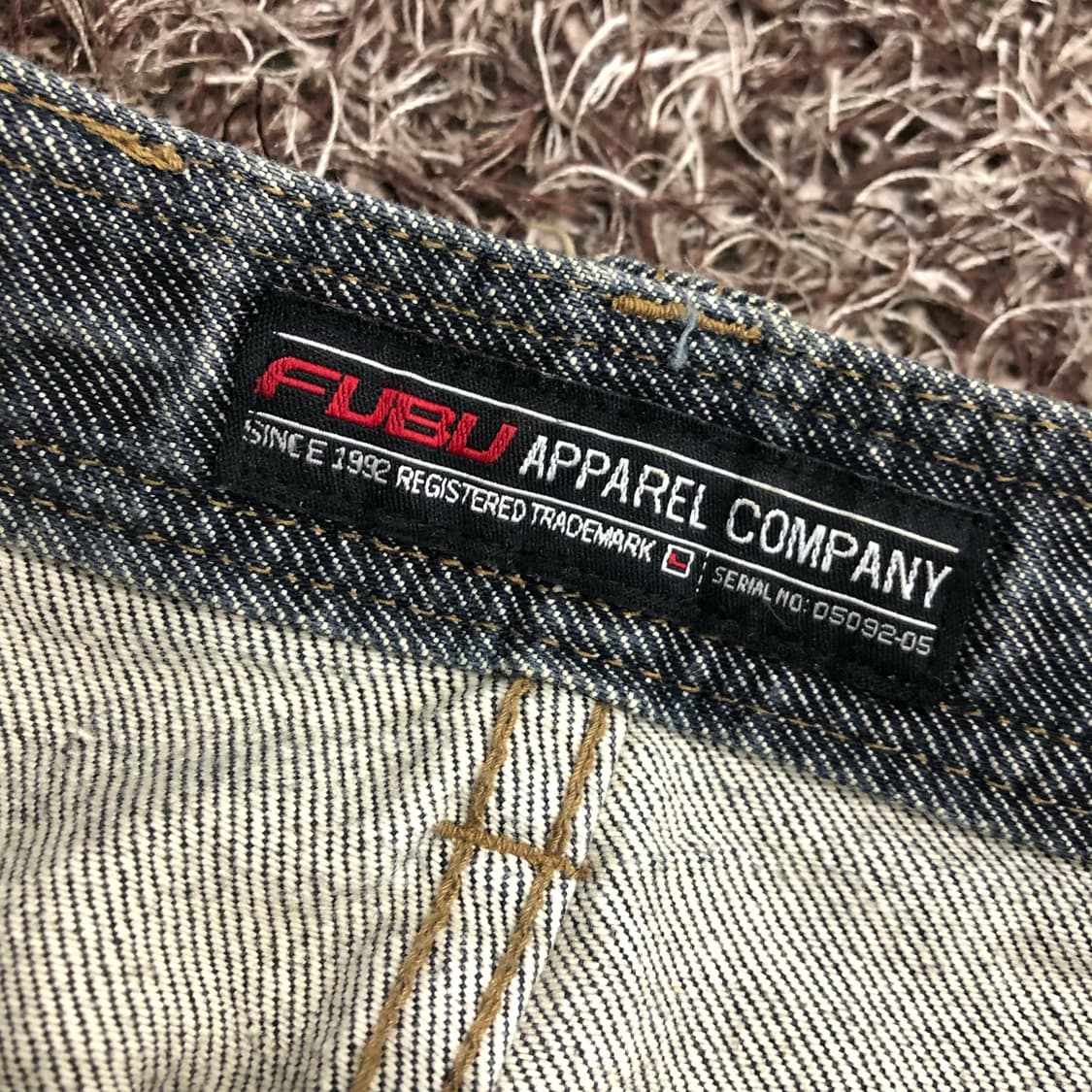 후부 올드스쿨 힙합 와이드 데님 팬츠 상품이미지8