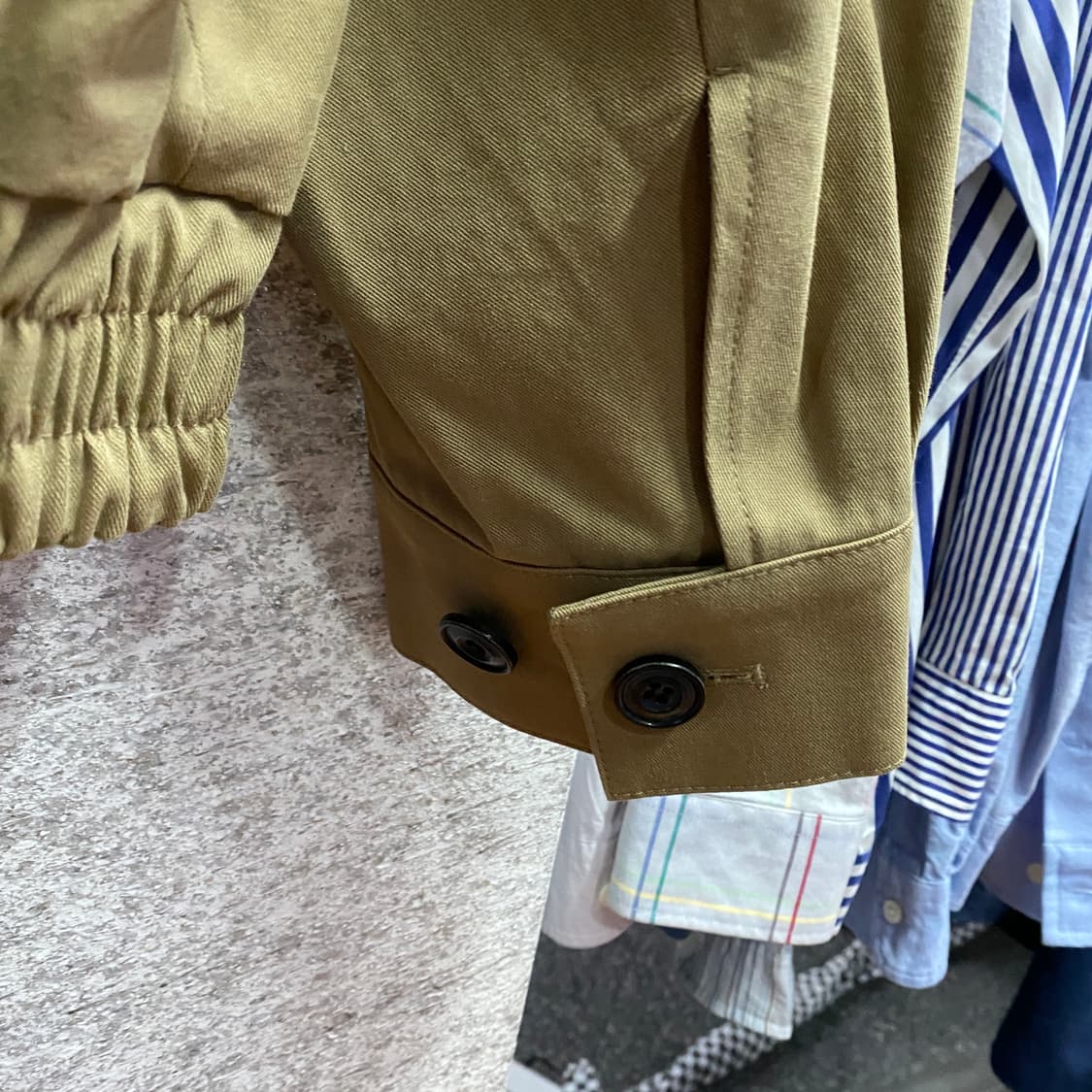 주앙옴므 코튼 블루종 베이직 자켓 B4286 상품이미지6