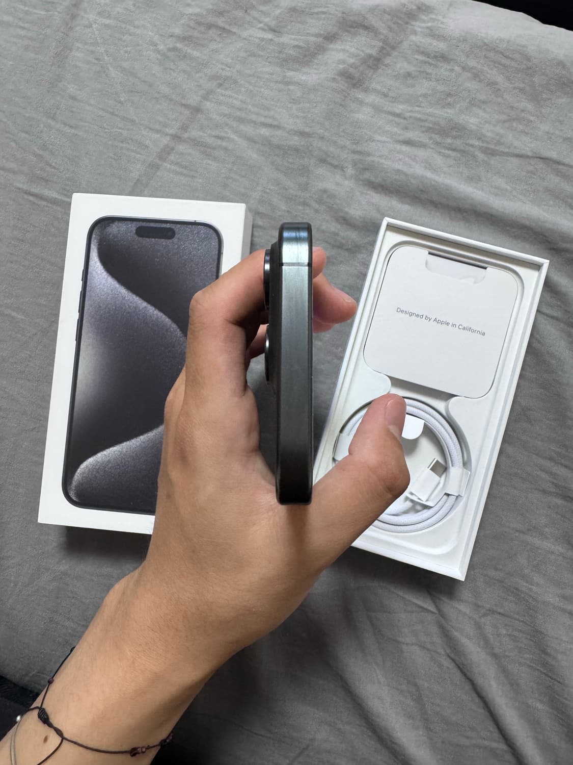 (S급/애케플) 아이폰 15 Pro 128GB 블랙티타늄 상품이미지7