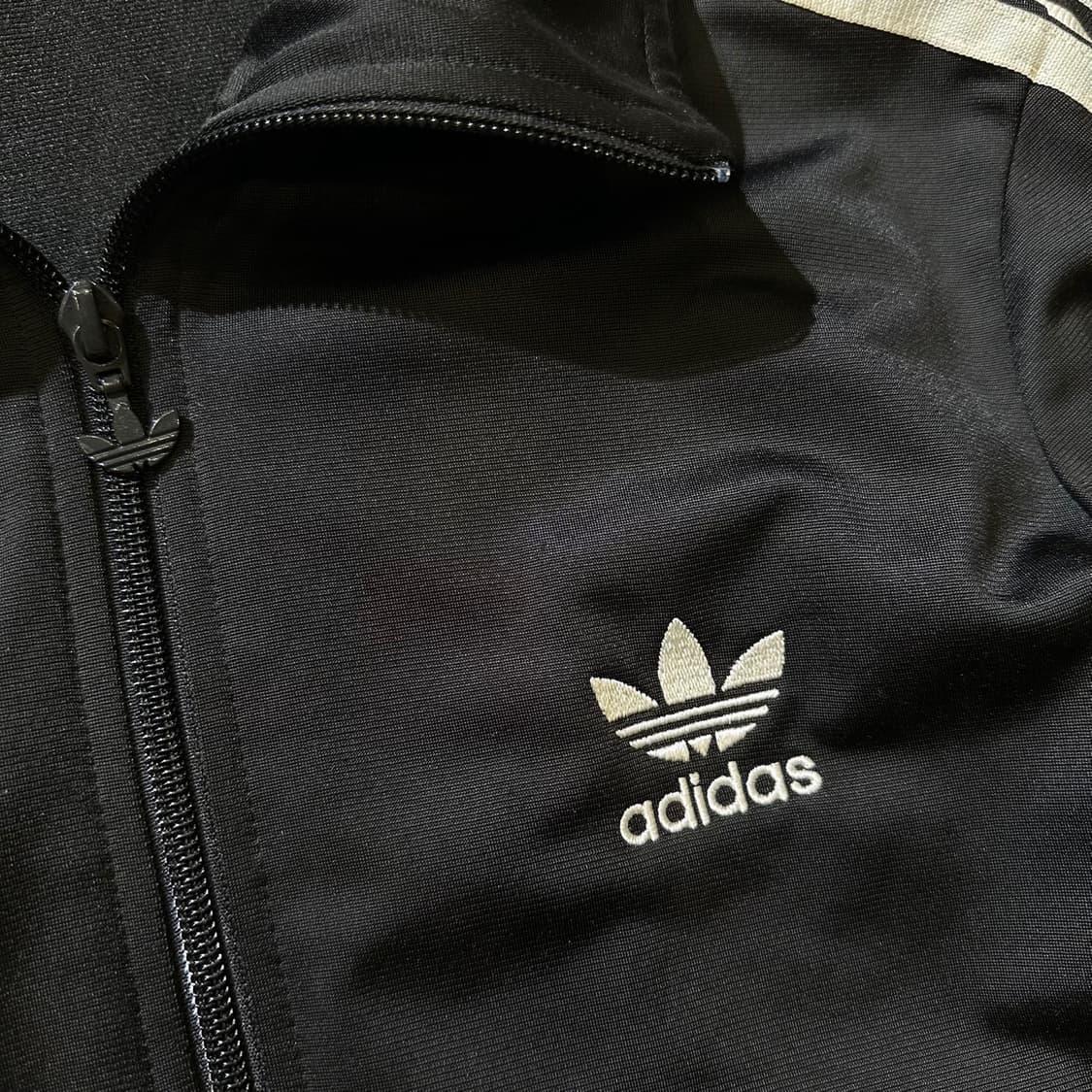 아디다스 파이어버드 빅로고 트랩탑 져지 자켓 블랙 상품이미지3