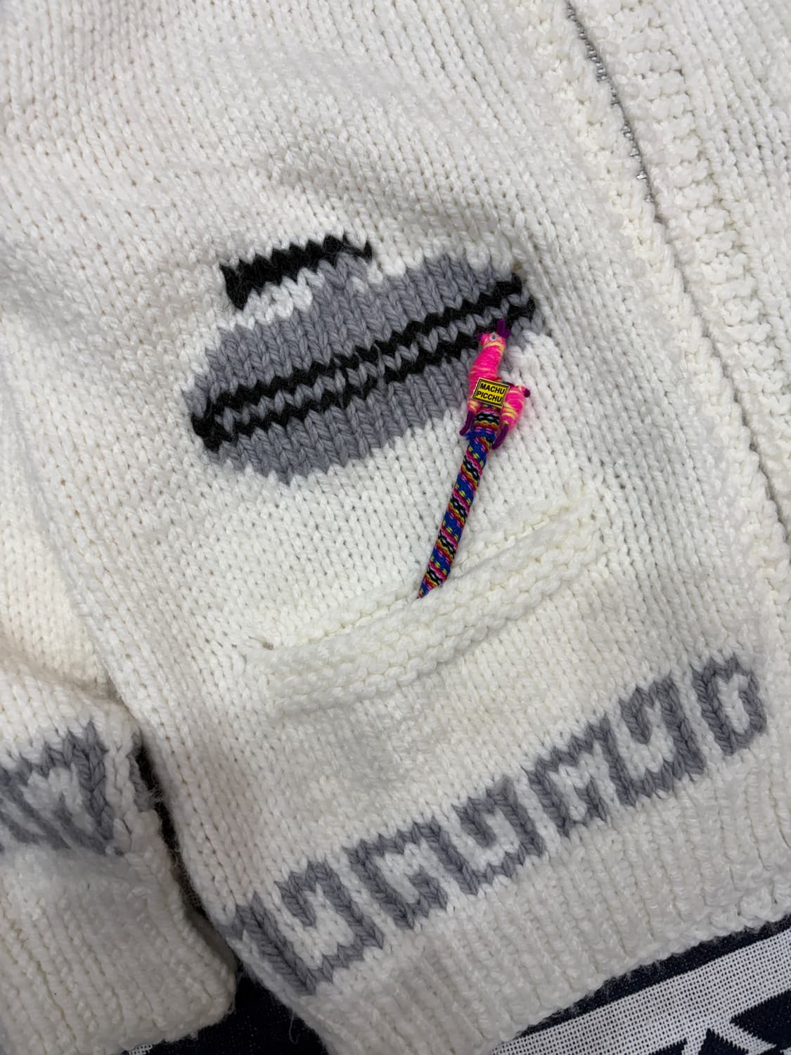 1970s 컬링 코위찬 2XL Curling Cowichan 캐나다스웨터 상품이미지7