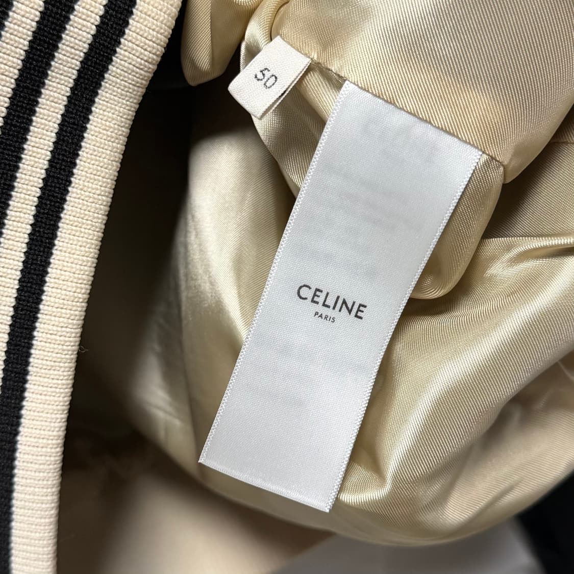 [S+급/50] 셀린느 르 팔라스 나일론 블루종 자켓 상품이미지6