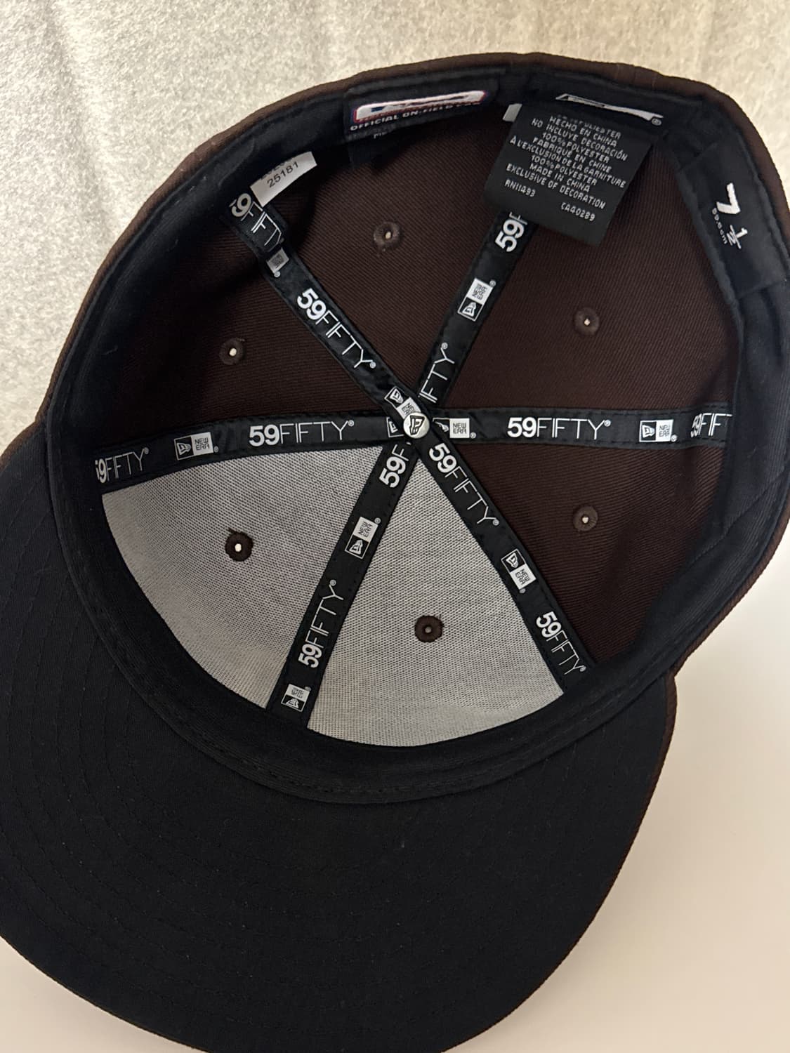 뉴에라 MLB 어센틱 샌디에이고 파드리스 브라운 상품이미지2