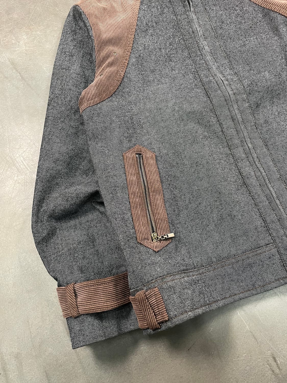 빈티지 웨스턴 블루종 자켓 상품이미지3