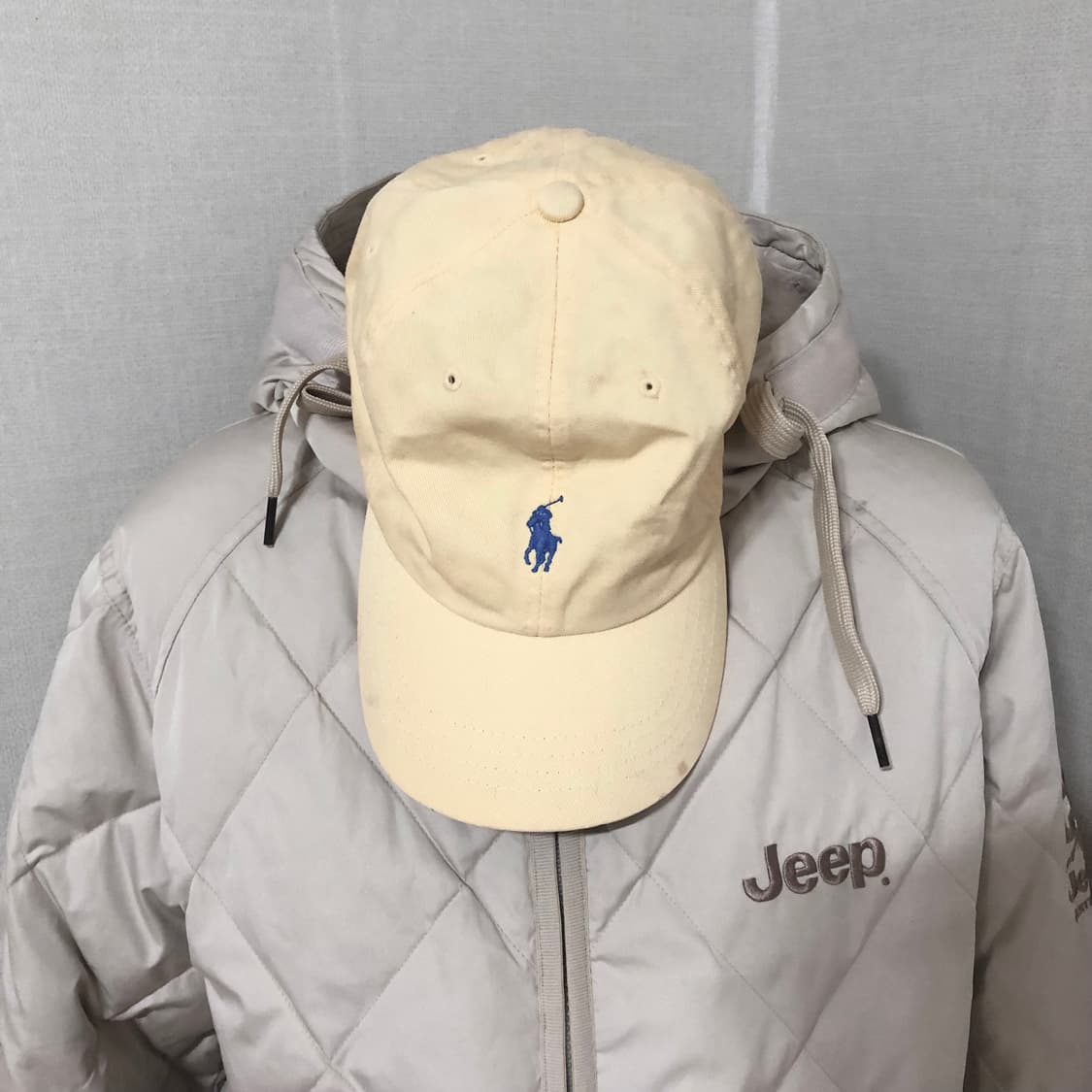 폴로 연노랑 캡  상품이미지1