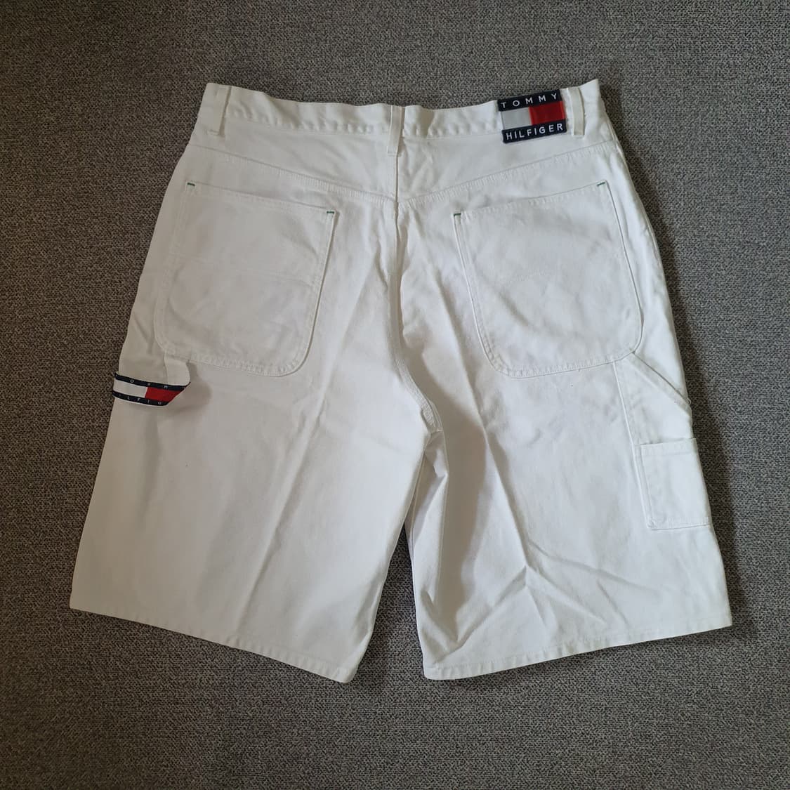 90s타미 힐피거 빈티지 카펜터 데님 숏팬츠 상품이미지8