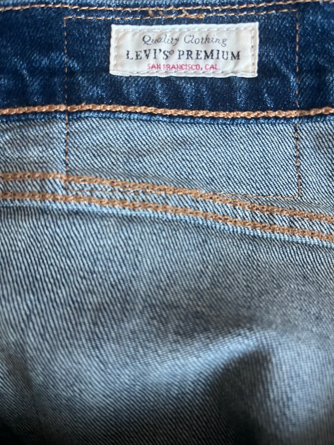 Levi’s premium 505 Regular Fit Jeans 상품이미지3
