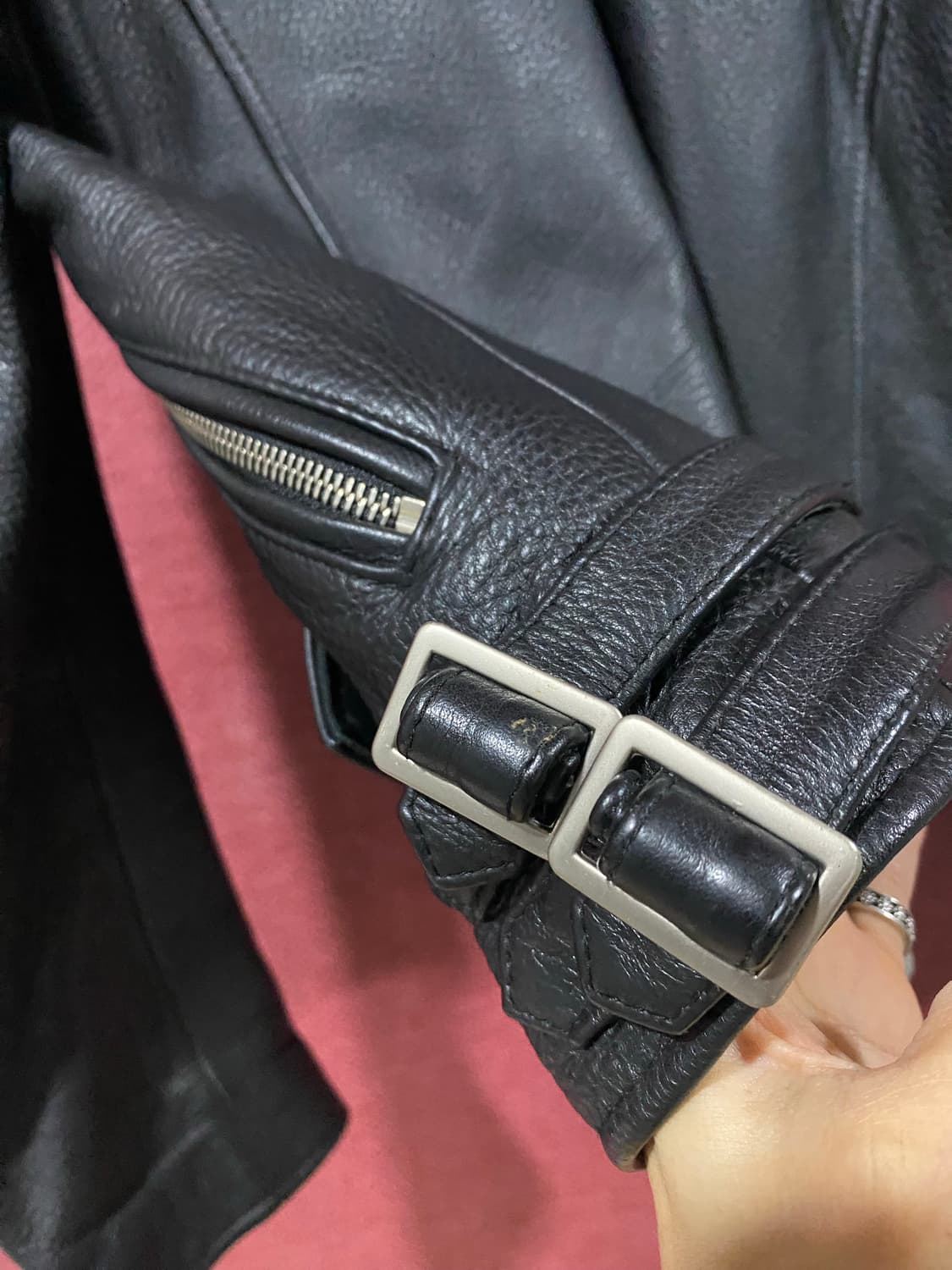 바비 스튜디오 양가죽 자켓 상품이미지5