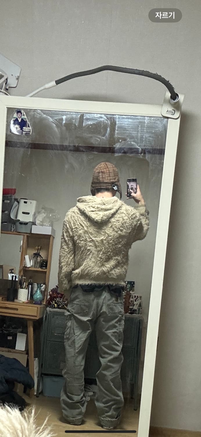 떠그클럽 퍼 후드 집업 상품이미지7