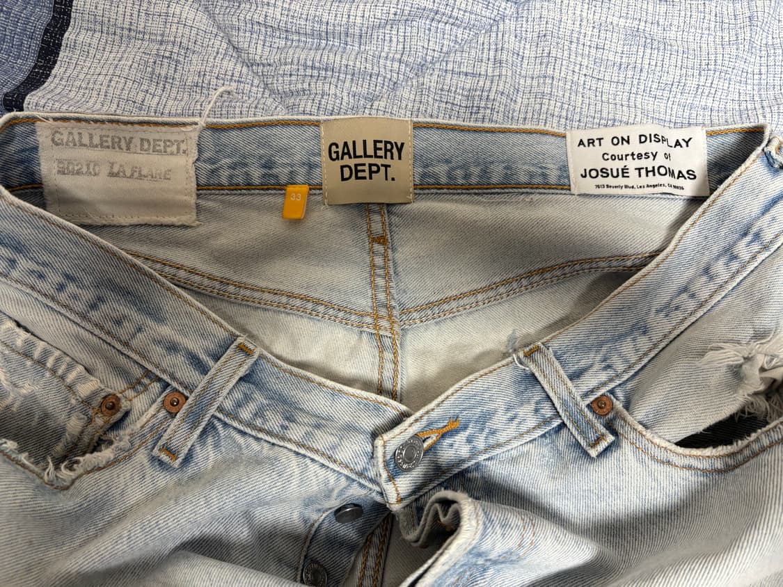 갤러리 디파트먼트 플레어 디스 데님진  33 상품이미지4