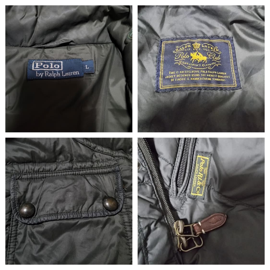 (L) 폴로랄프로렌패딩 폴로헌팅자켓 폴로패딩 polo 경량패딩 상품이미지7