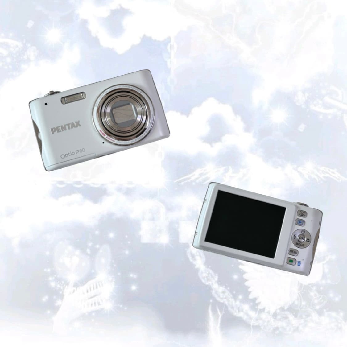 [*희귀!🥛/작례⭕️] 펜탁스 Optio P80 빈티지 디지털 카메라 상품이미지2
