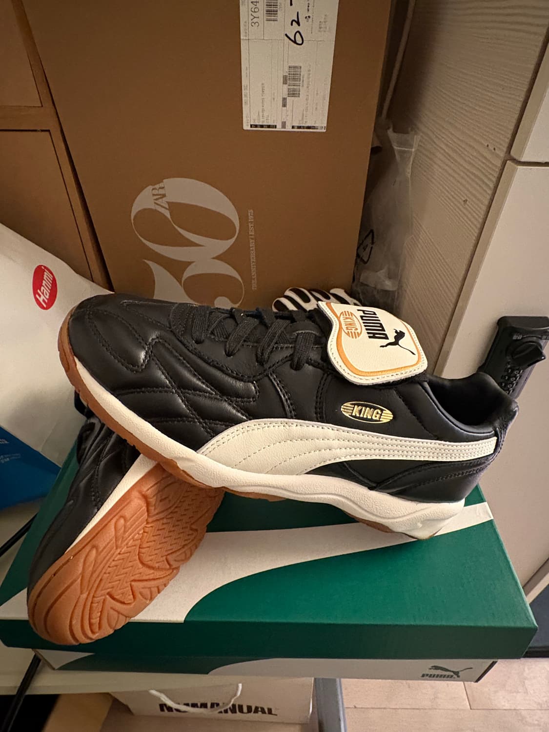 PUMA 푸마 킹 인도어 240, 270 새제품 블록코어/고프코어 상품이미지4