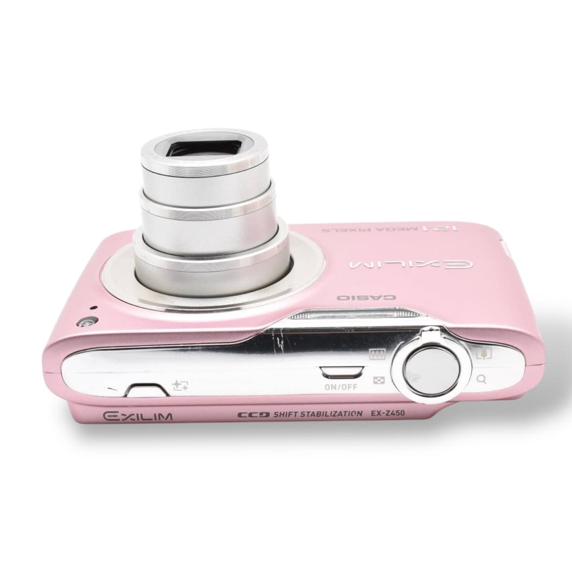 예약판매)빈티지디지털 카메라 카시오 엑슬림z450 핑크 상품이미지4