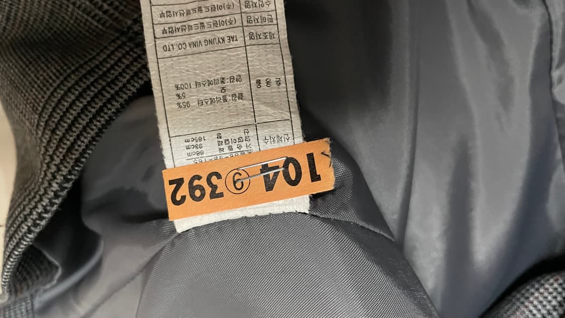 CLOVIS 여성 체크 자켓 상품이미지5