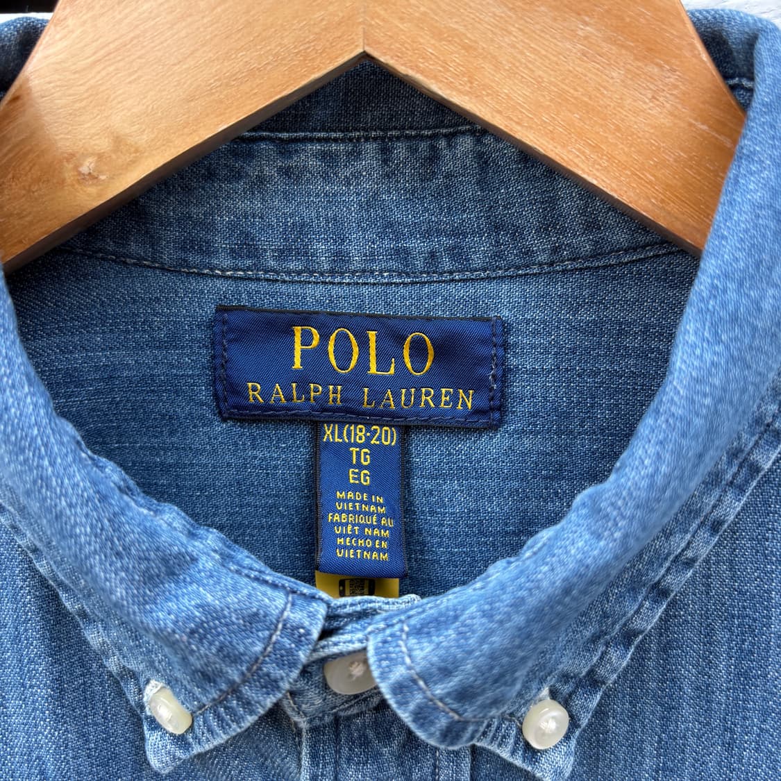 Polo 폴로 데님 셔츠 상품이미지3