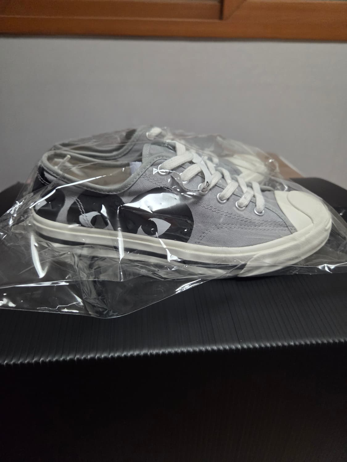 꼼데가르송 컨버스 잭퍼셀 드리즐 블랙 상품이미지1