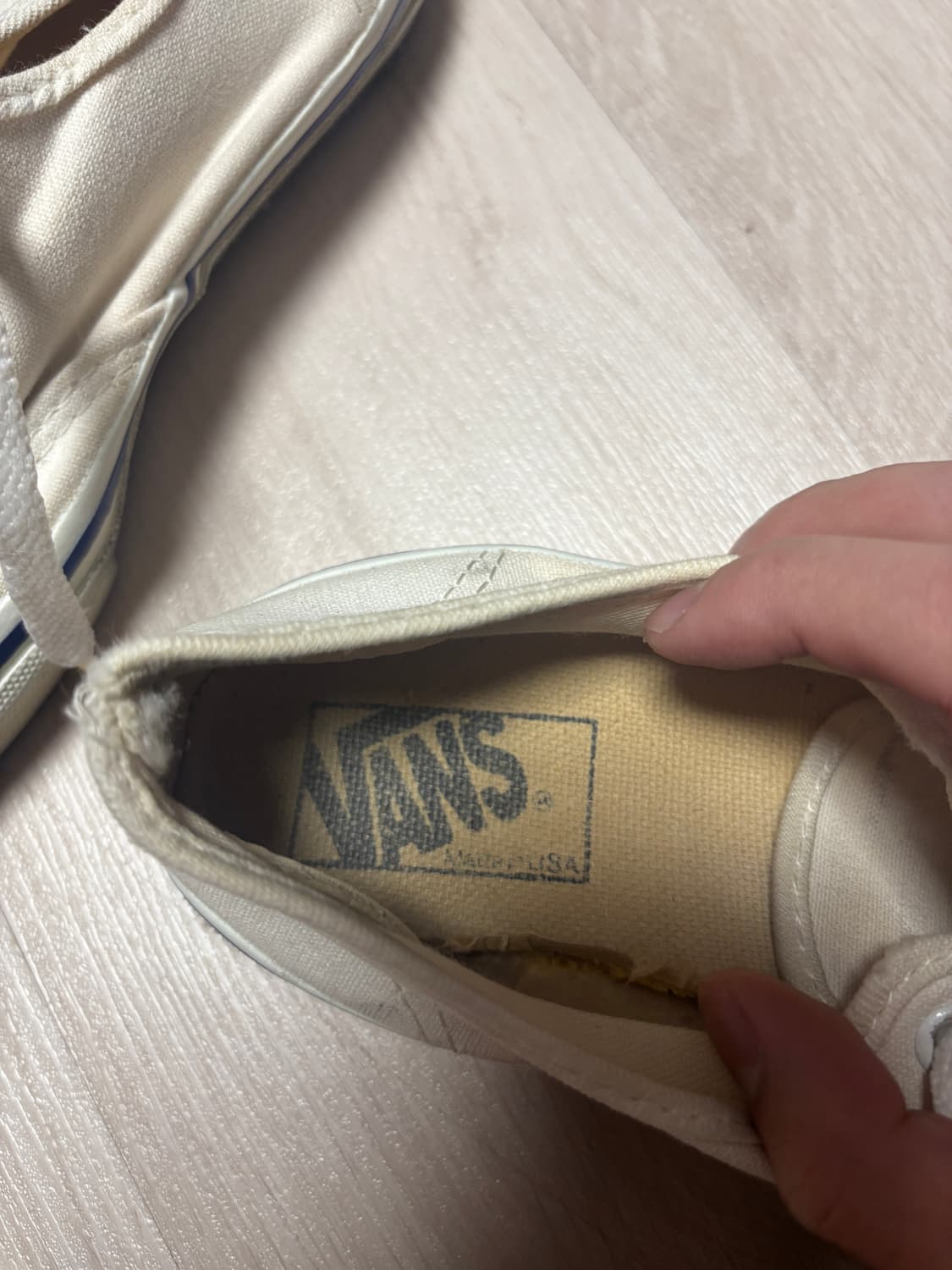 90s 반스 어센틱 made in usa US6.5 상품이미지3