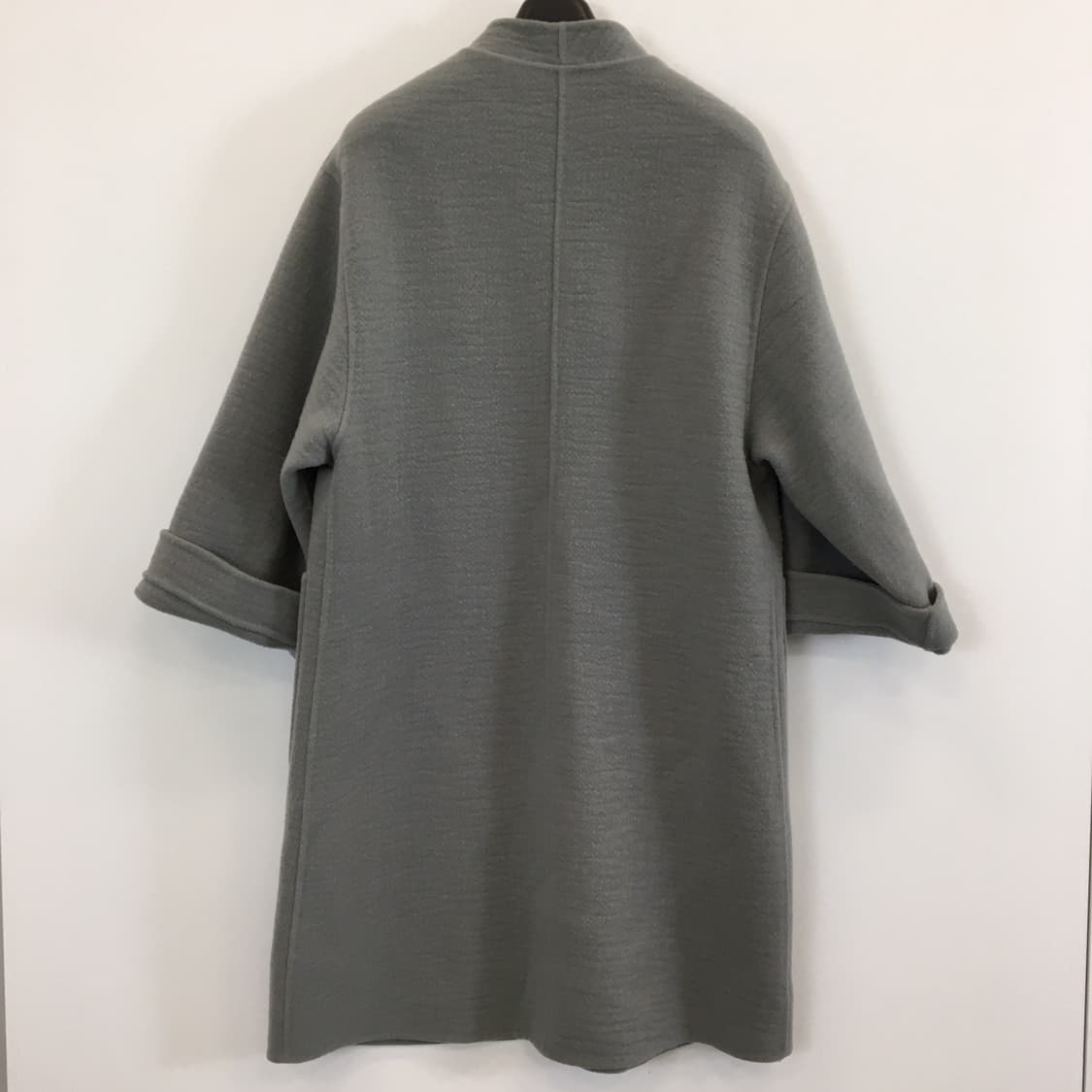 엠포리오아르마니 그레이 울 코트 66 오버 아웃포켓  상품이미지4