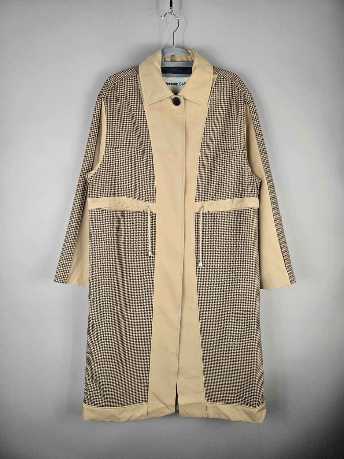 [무료배송]앤더슨벨 XS 여성 오버핏 울 혼방 싱글 트렌치코트 상품이미지1