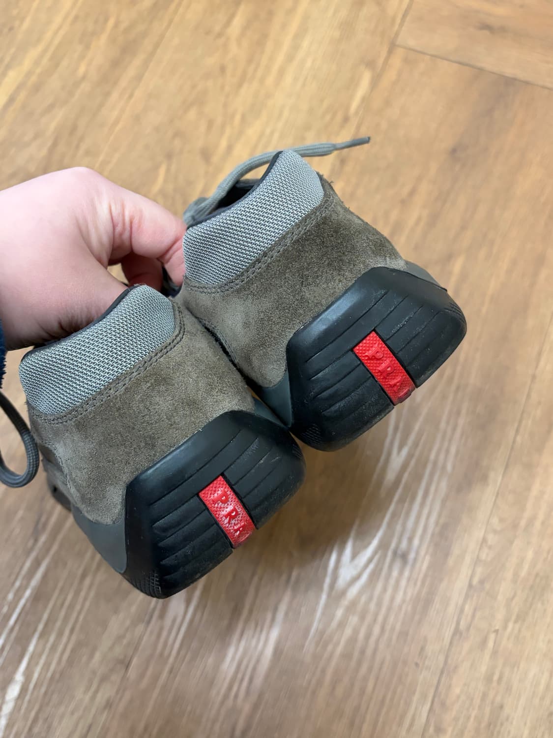 프라다 아메리칸컵 스웨이드 신발 상품이미지4