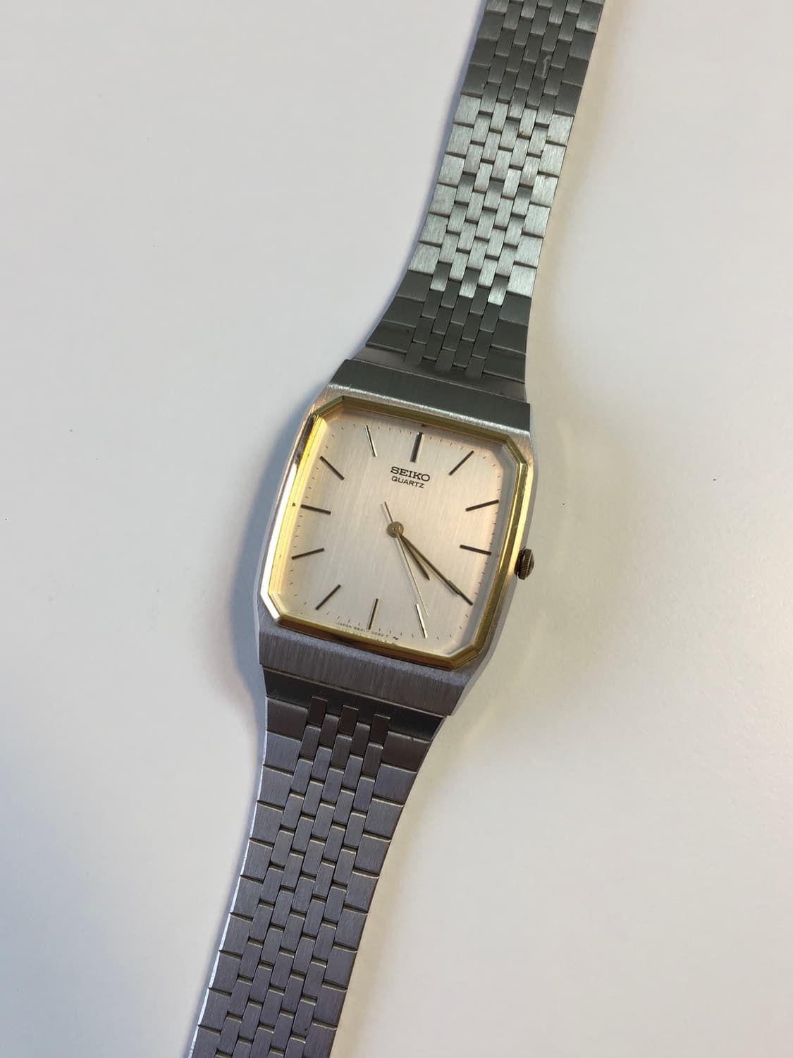 80s seiko square quartz combi 상품이미지8