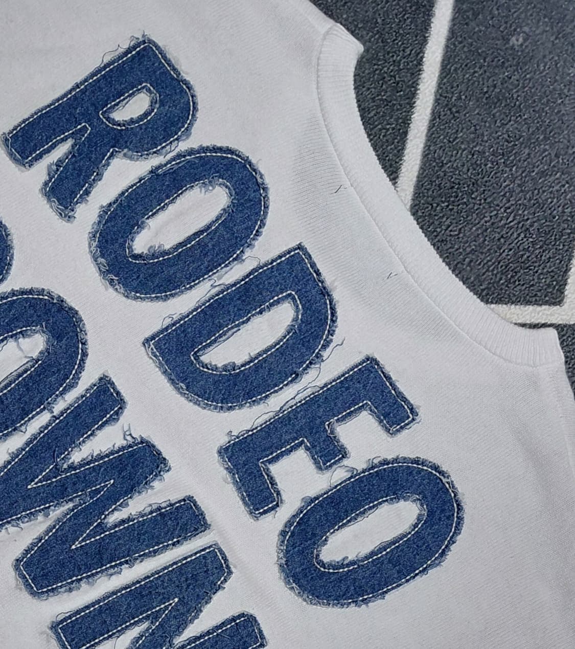 [FREE] 로데오 크라운즈(Rodeo Crowns) 백로고 데님 패치  상품이미지7