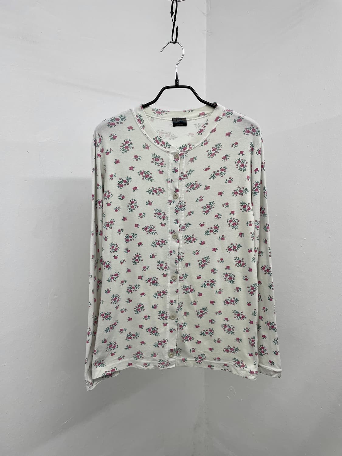 플로럴 버튼 슬리브 탑 상품이미지5