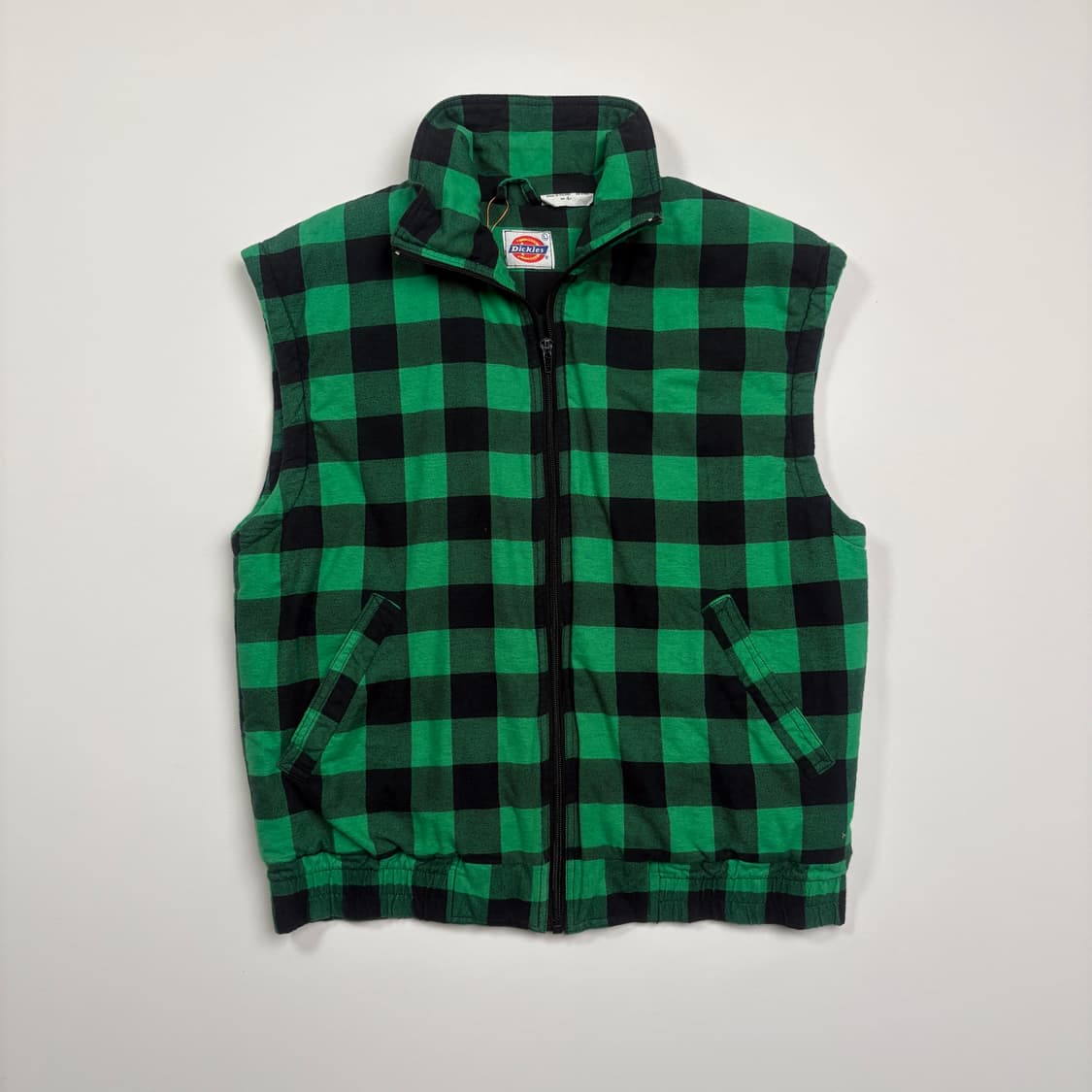 [L] Dickies green pattern vest 상품이미지1