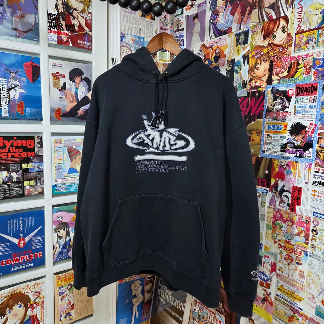 피엔비 네이션 홀드스쿨 기모 후드티 상품이미지2